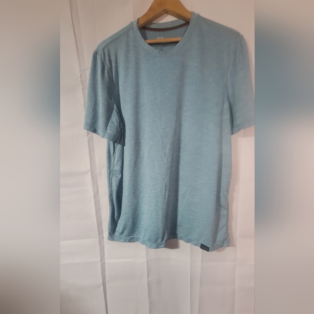 Saxx Men's Short Sleeve Tee in Light Blue